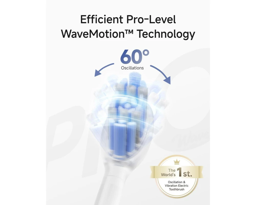 Laifen Elektrische Zahnbürste Wave Pro Edelstahl