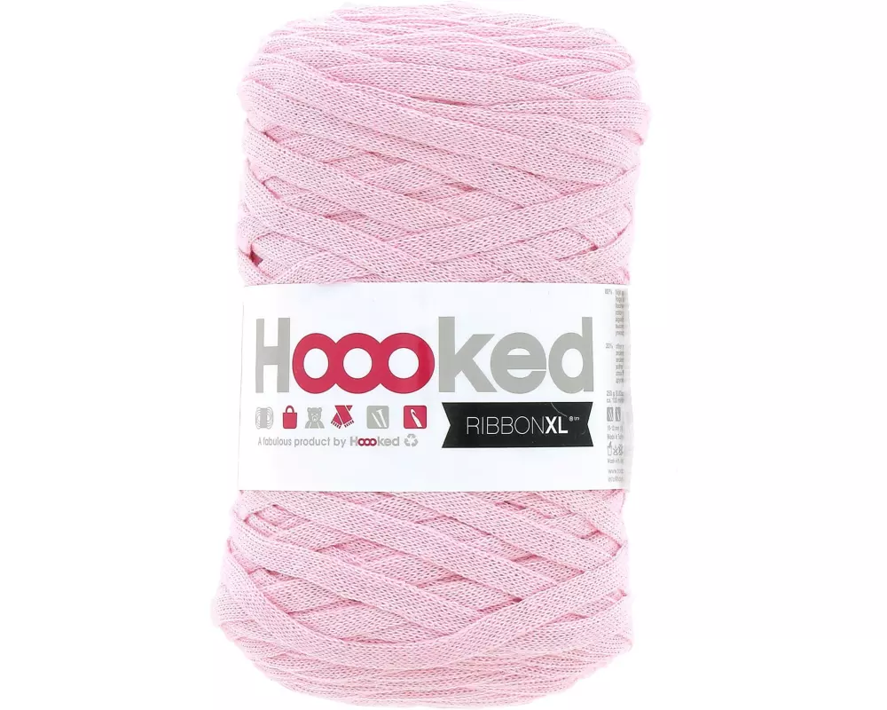 Hoooked Wolle Ribbon XL 250 g, Rosa