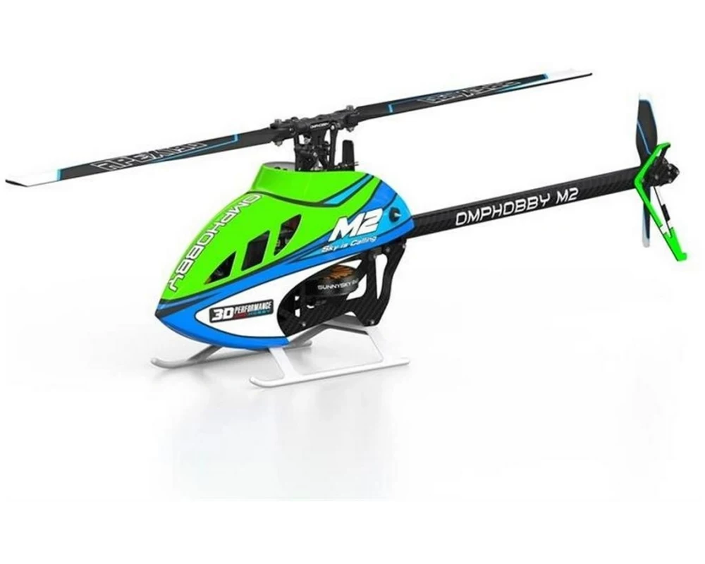 OMPHobby Helikopter 3D Heli M2 V3 Pro Velocity Green