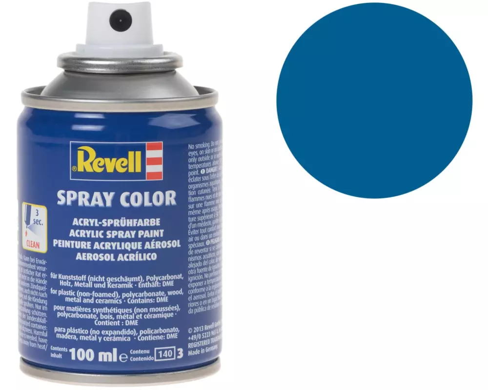 Revell Acrylspray 100 ml Glanz/Deckend-Hellblau