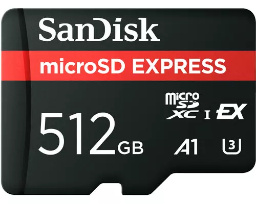 Express micro SD card 512GB