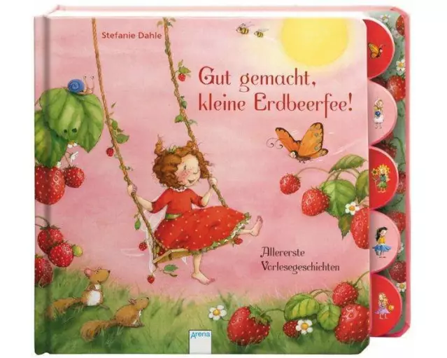 Gut gemacht, kleine Erdbeerfee!