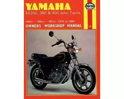 Yamaha XS250, 360 & 400 sohc Twins (75 - 84) Haynes Repair Manual