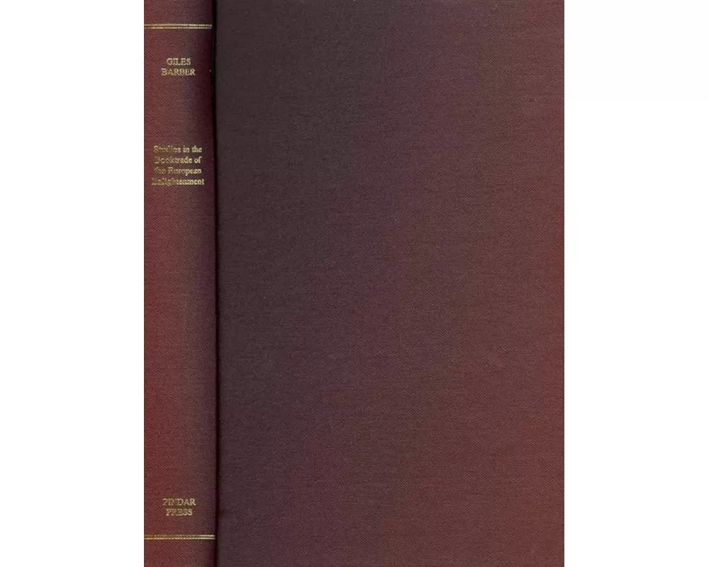 Studies in the Booktrade of the European Enlightenment