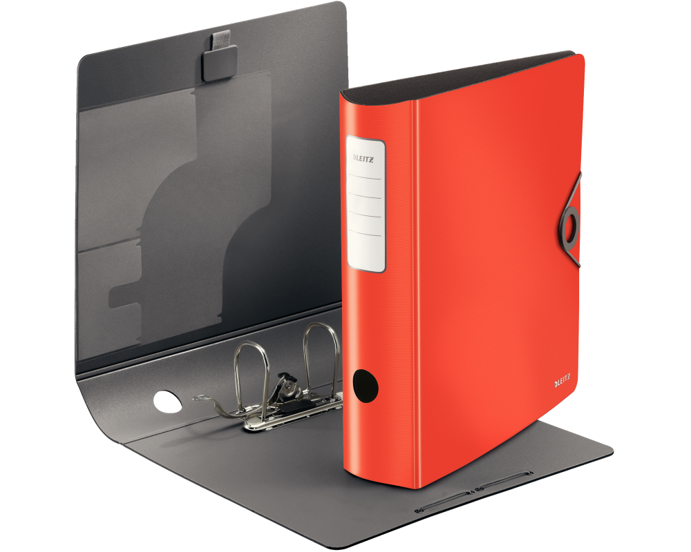 LEITZ Ordner Active Solid 8.2cm 10471020 hellrot A4