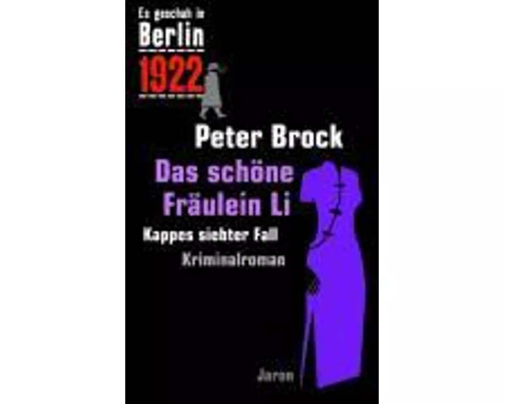 Es geschah in Berlin 1922 Das schöne Fräulein Li