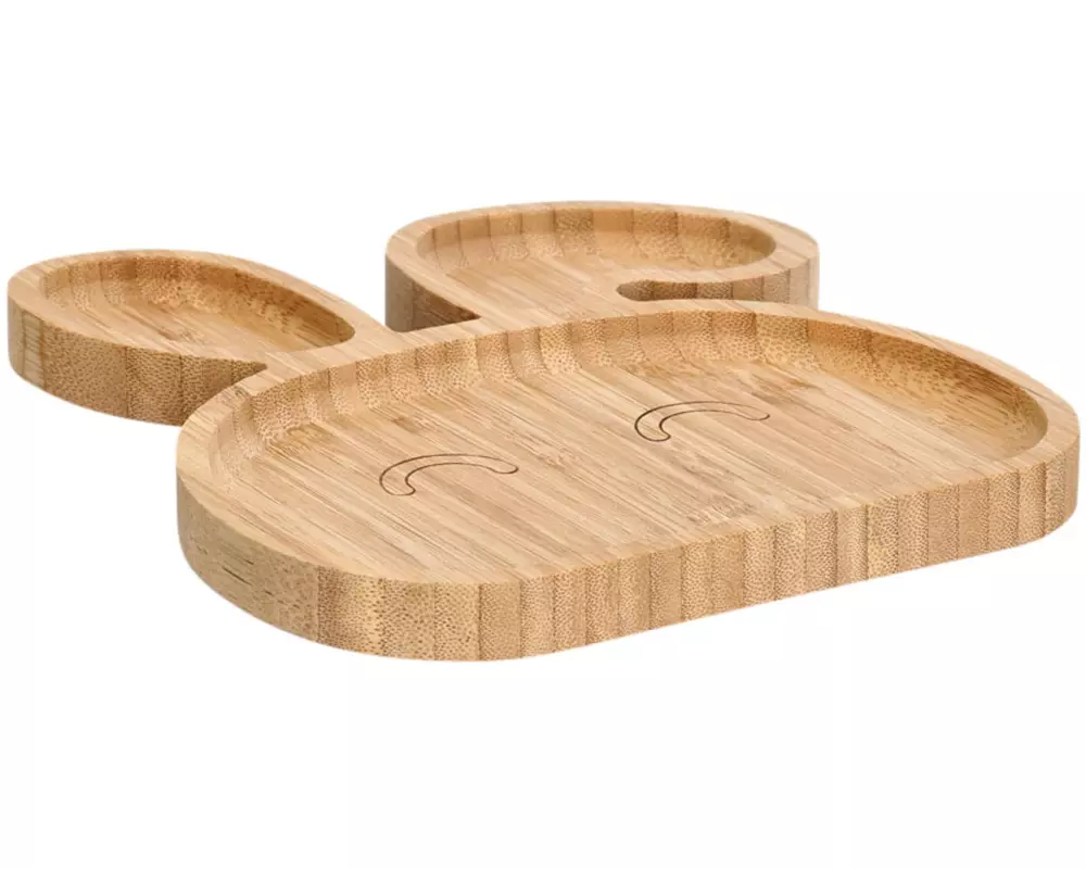 Zeller Present Servierplatte Hase Nature