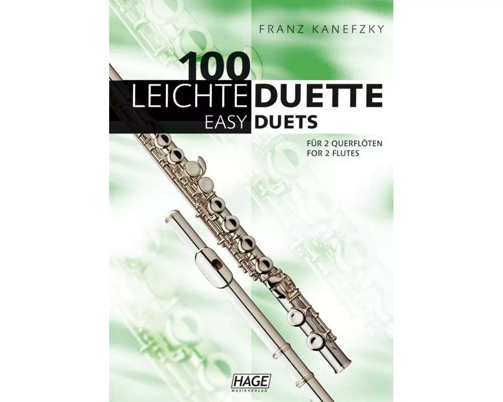 100 leichte Duette für 2 Querflöten