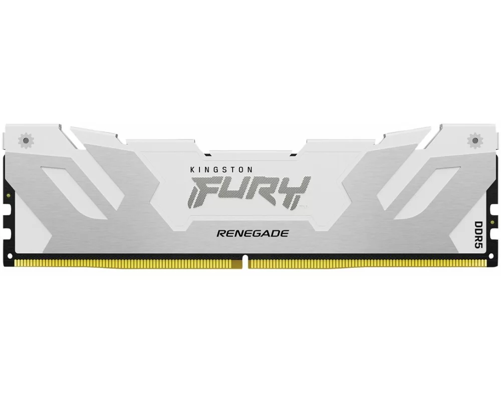 Kingston 16GB, 8000MT/s, DDR5, CL38, DIMM, FURY Renegade, White, XMP