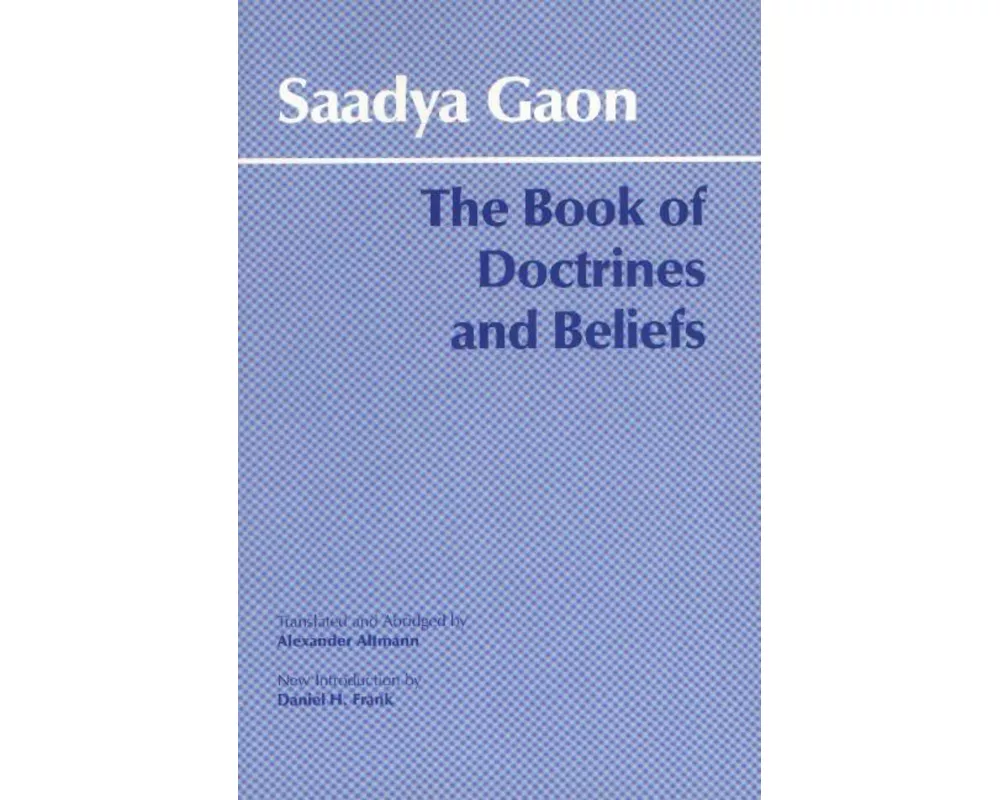The Book of Doctrines and Beliefs