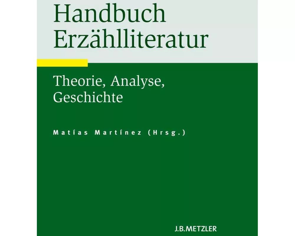 Handbuch Erzählliteratur