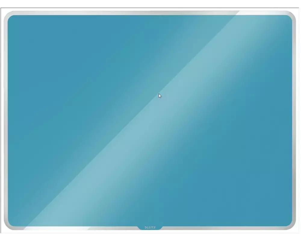 Leitz Cosy Whiteboard aus Glas 60 x 80 cm, Blau