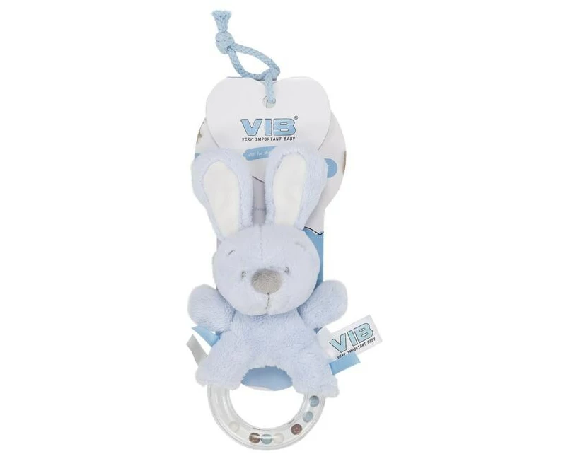 Very Important Baby Plüsch Rassel Hase Blau
