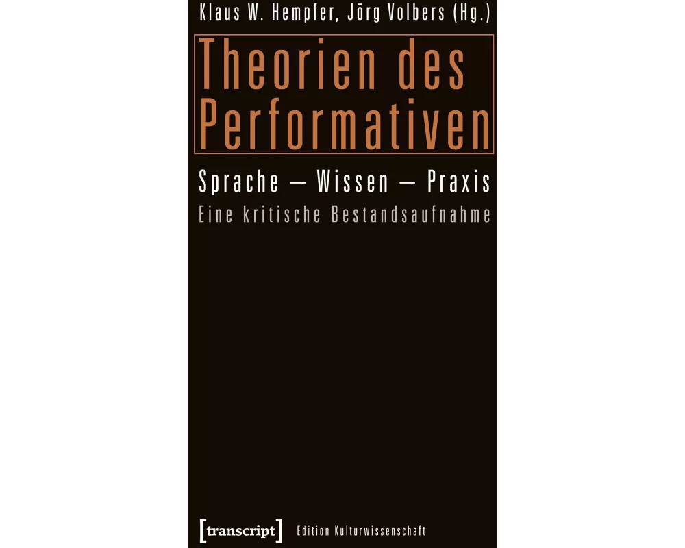 Theorien des Performativen