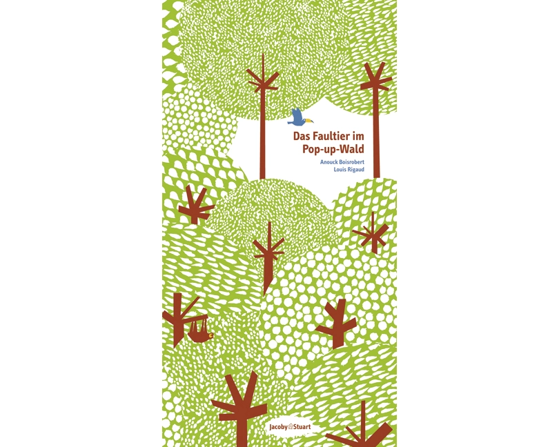 Das Faultier im Pop-up-Wald