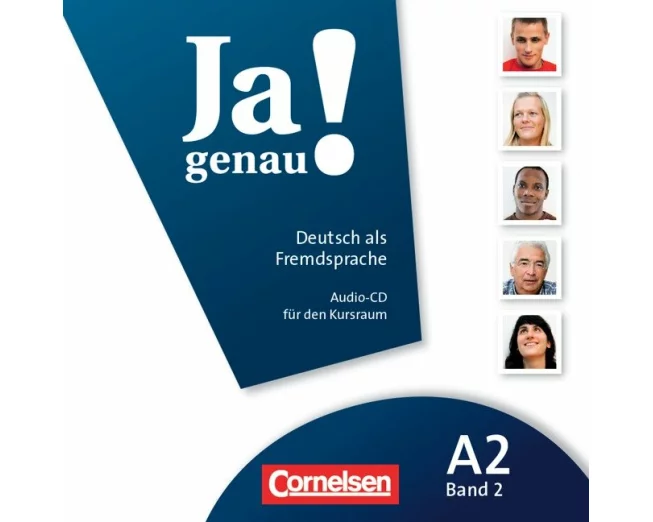 Ja genau!, Deutsch als Fremdsprache, A2: Band 2, Audio-CD