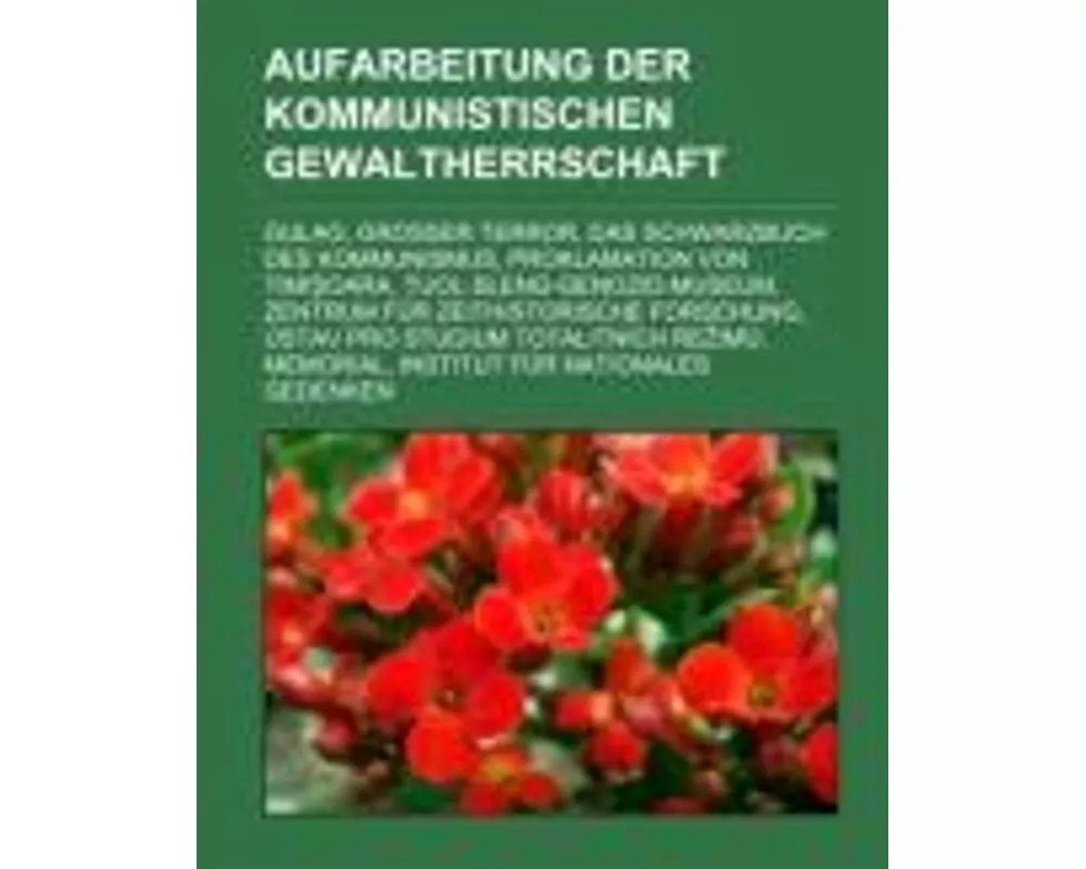 Aufarbeitung der kommunistischen Gewaltherrschaft