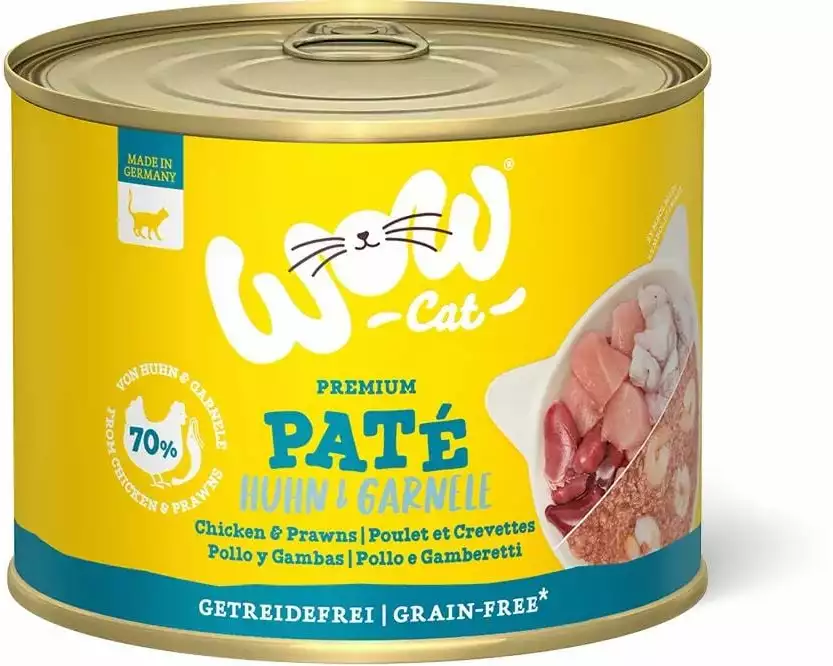 WOW Adult Paté Huhn & Garnelen 400 g