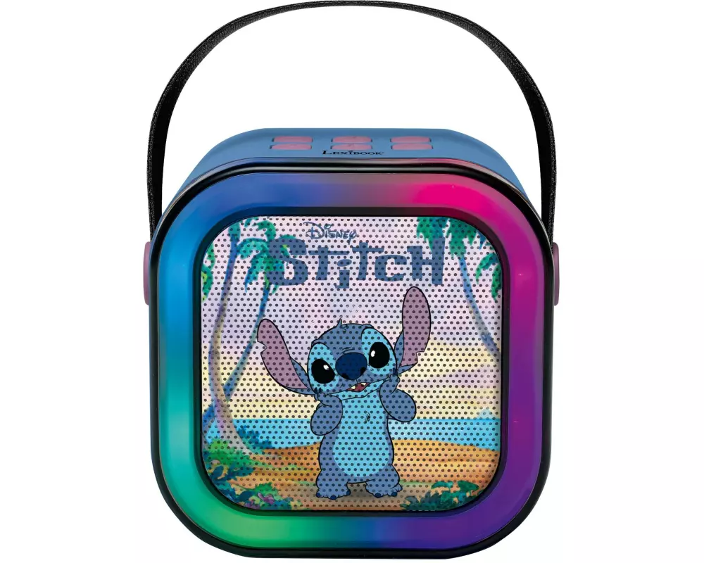 Lexibook Portable Karaoke Speaker DISNEY Stitch Blau