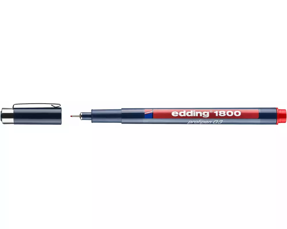 edding Profipen 1800 0.35 mm, Rot