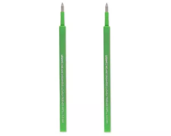 Legami Gelstift Lovely Friends- Ersatzminen 0.5 mm, Grün