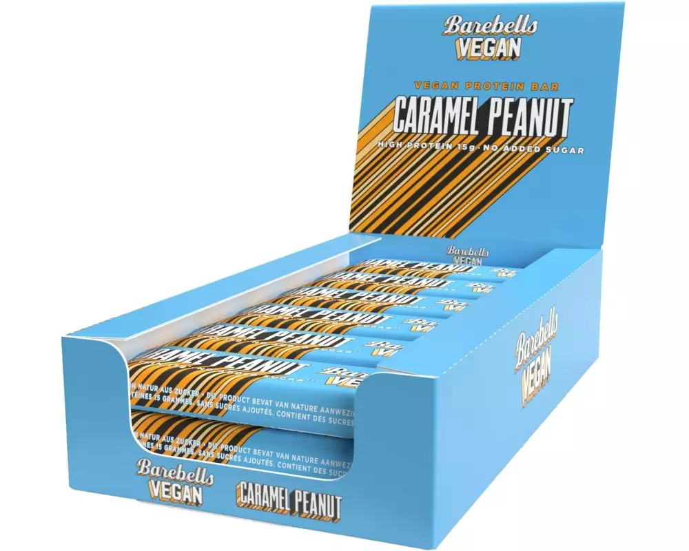 Barebells Protein Bar Caramel Peanut Vegan 12 Stück, 55 g