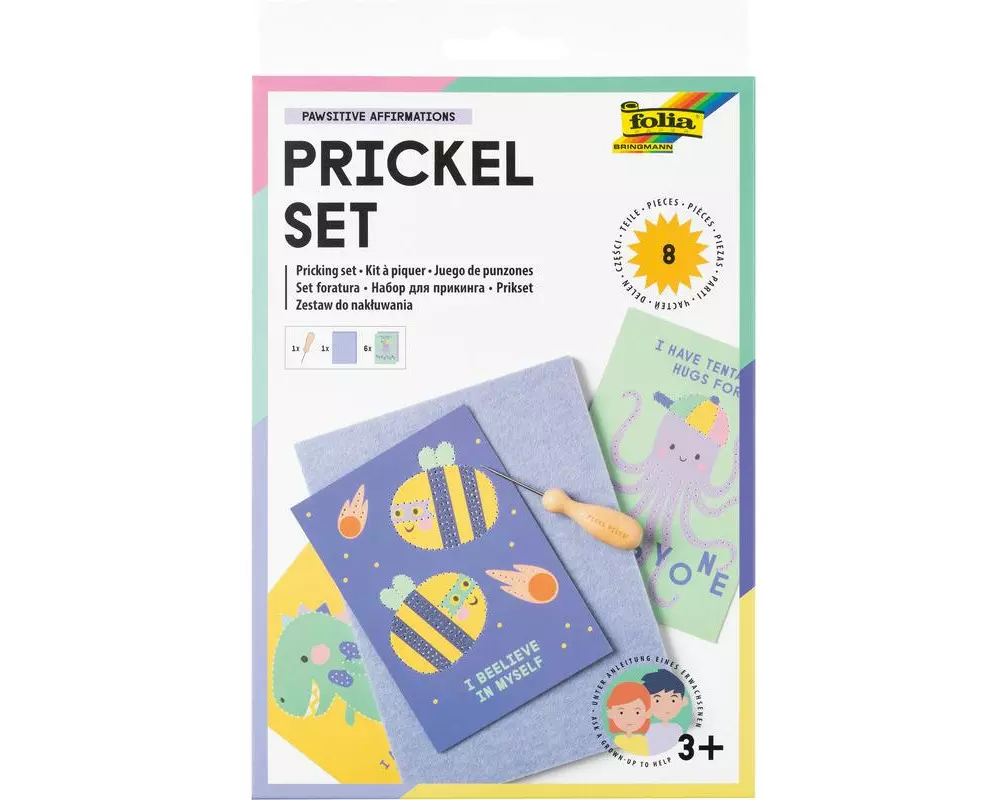 Folia Prickelset für 6 Motive
