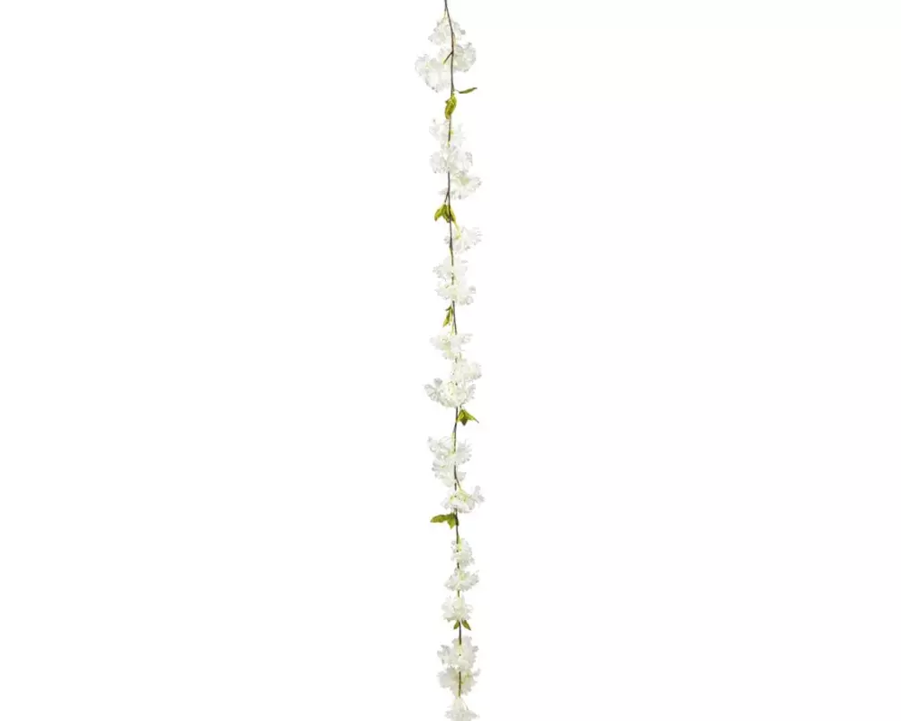 Dekomat AG Kirschblütengirlande Weiss 170 cm