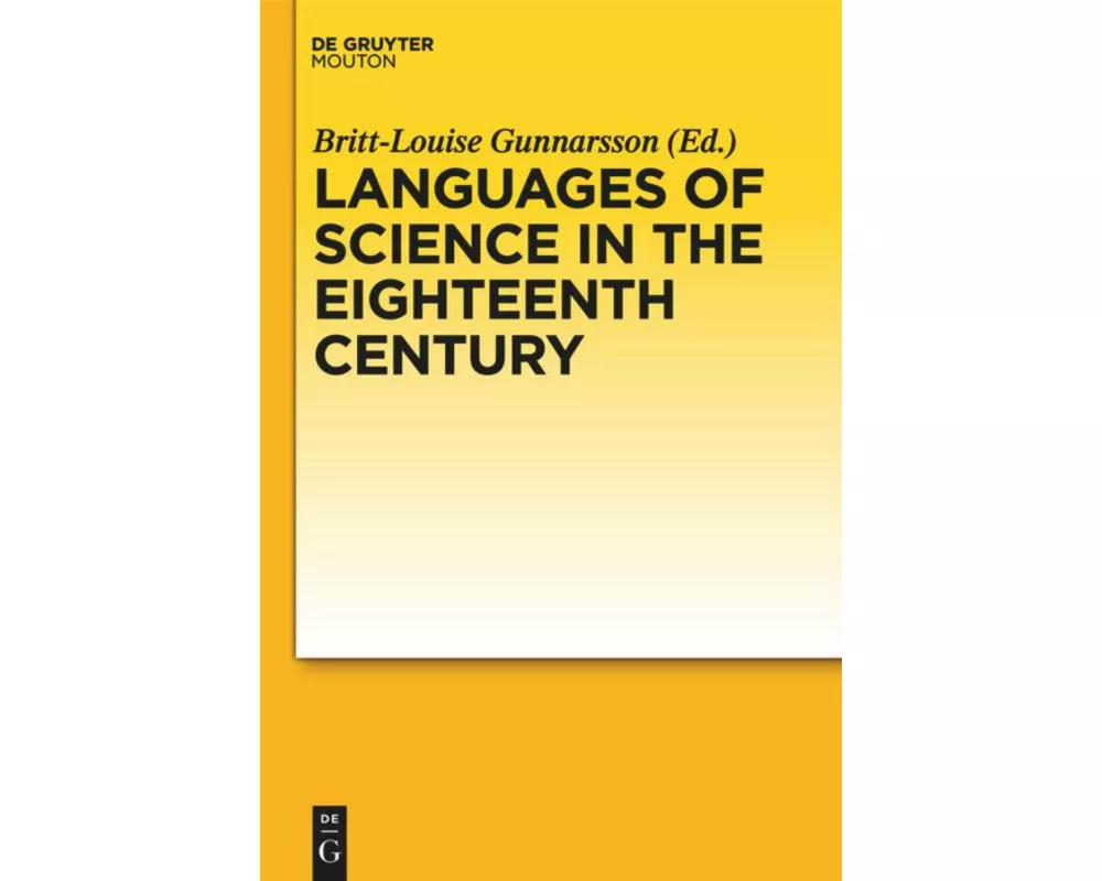 Languages of Science in the Eighteenth Century