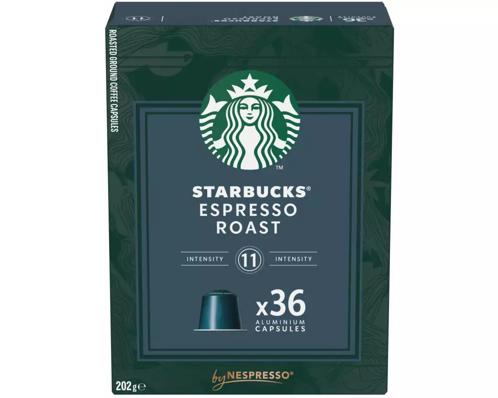 Starbucks Kaffeekapseln Espresso Roast 36 Stück