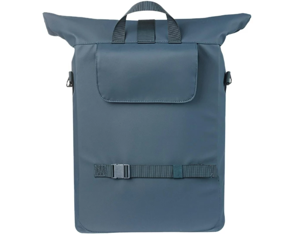 BASIL Gepäckträgertasche Brooklyn MIK Hooks, 17 l, navy
