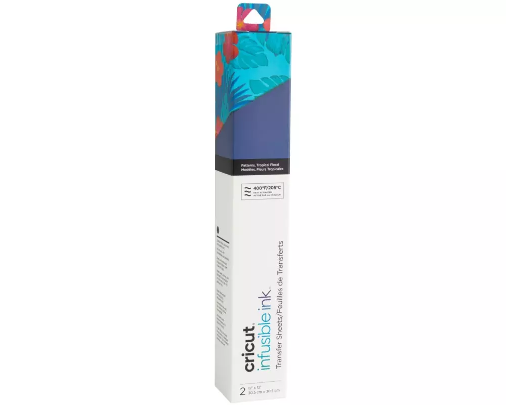 Cricut Aufbügelfolie Infusible Ink Tropical Floral 2 Stück