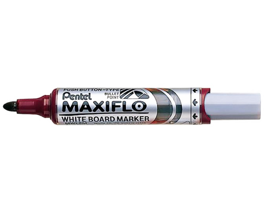 PENTEL Whiteboard Marker 6mm MWL5M-E braun