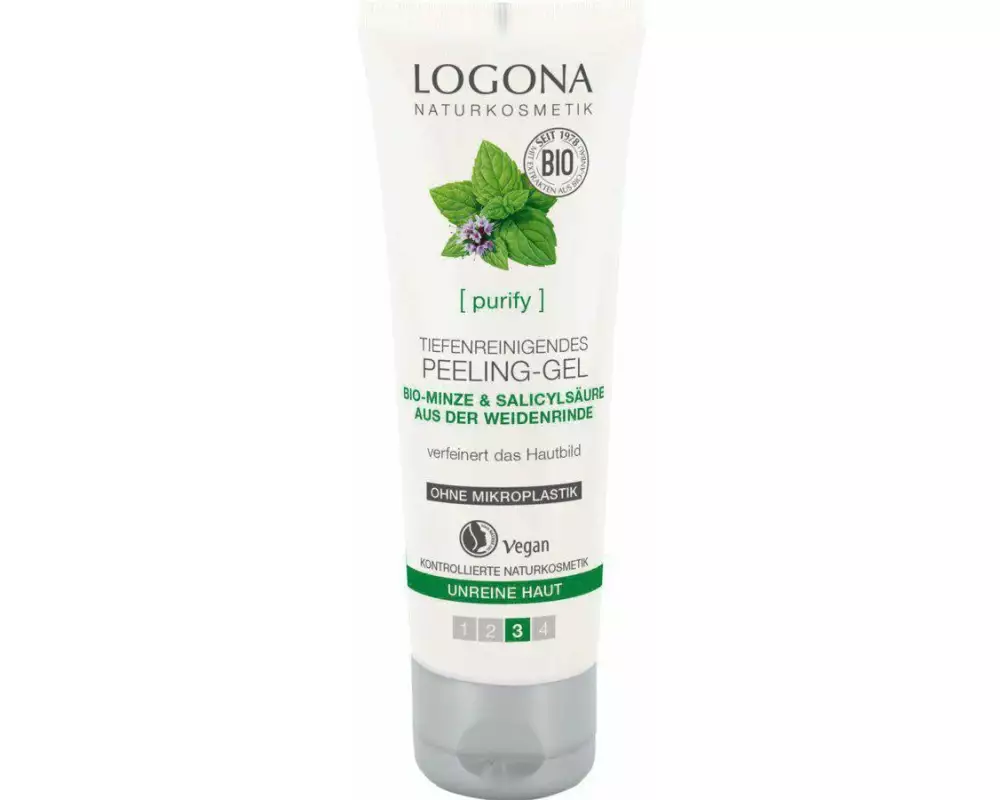 Logona Peeling-Gel Bio-Minze 100 ml