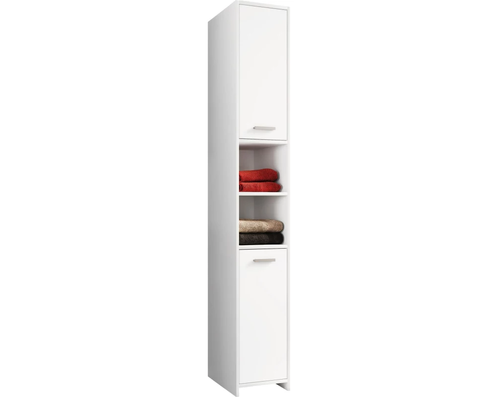VCM Hochschrank Zalo L 30 x 180 cm, Weiss