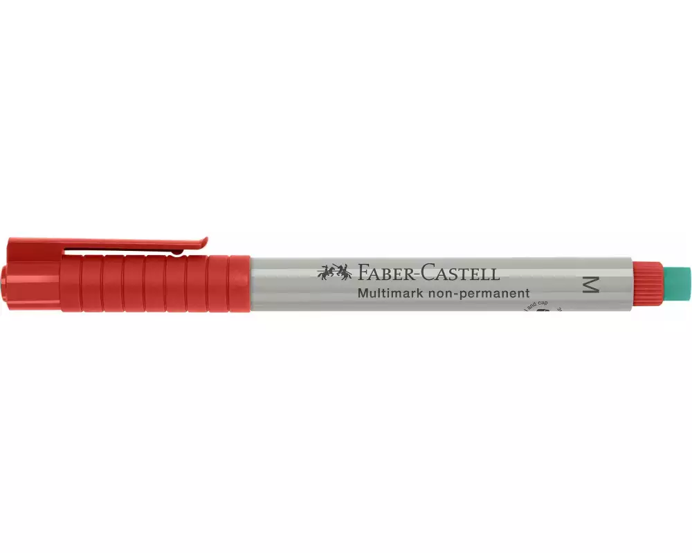 Faber-Castell Folienstift Multimark 10 Stück, M, Rot