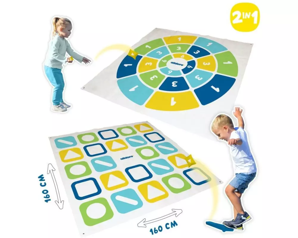 alldoro Spielset XXL Kick & Darts