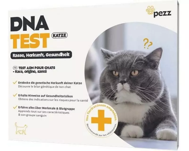 pezz DNA-Test zur Rassebestimmung Katze