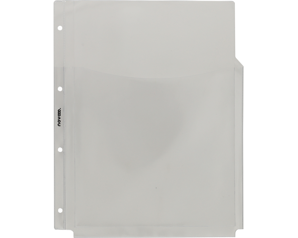 NOVOOO Zeigetasche Känguru 150my A4 060-5449-001 transparent, genarbt 10 Stk.