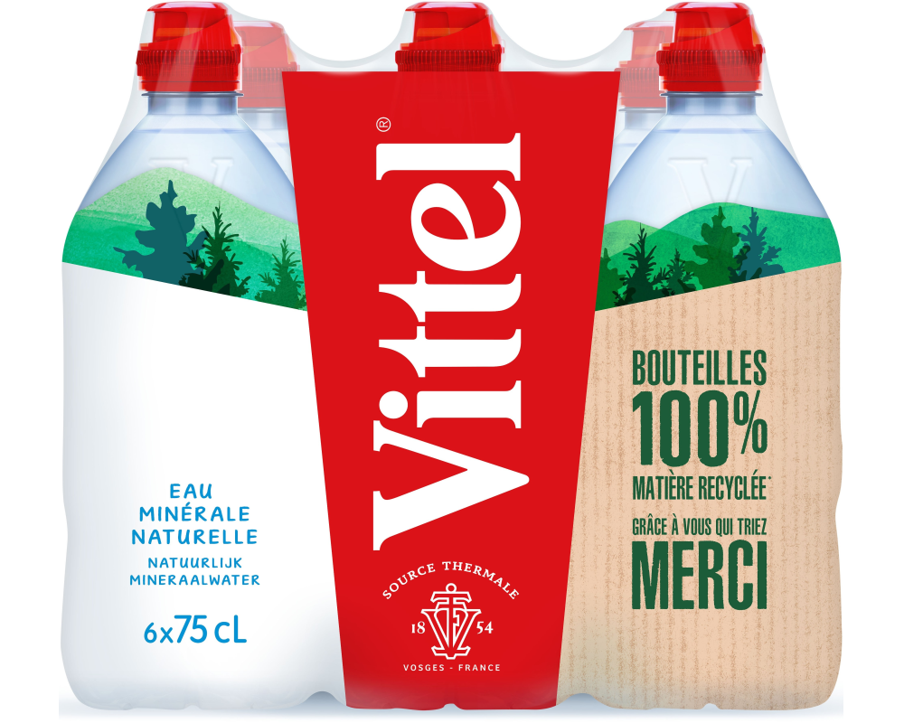 VITTEL ohne Kohlensäure 12555140 75 cl, 6 Stk.
