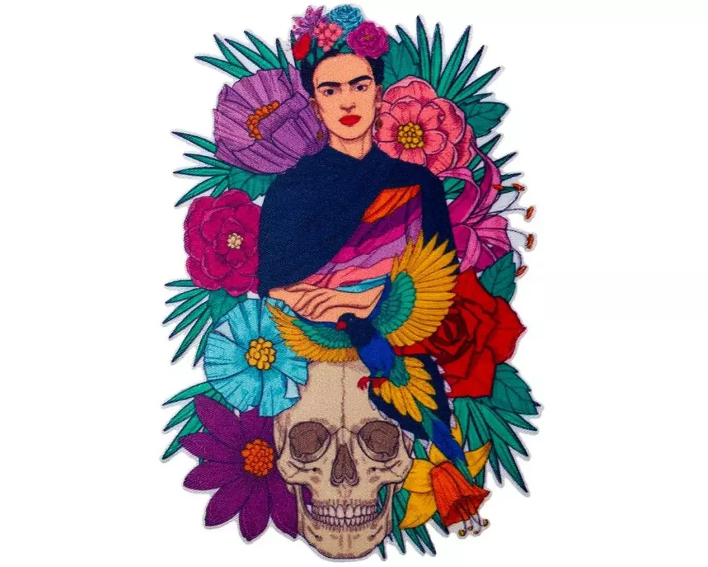 Mono-Quick Applikation Frida Kahlo, Blumen | Mono-Quick 1 Stück