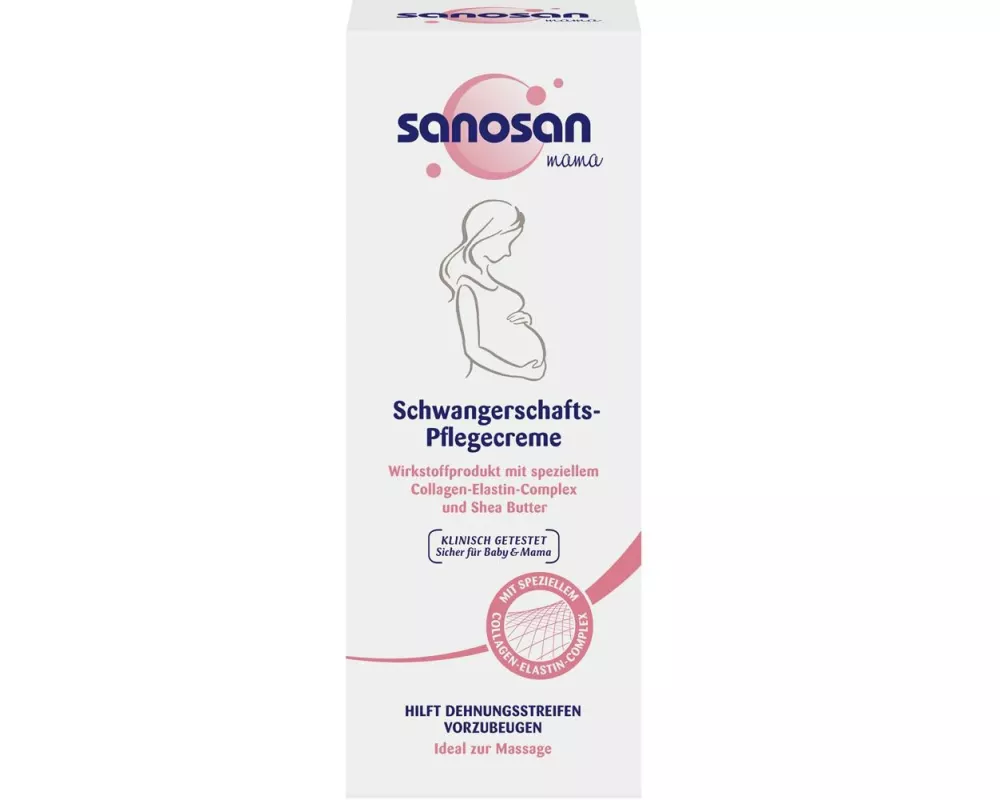 Sanosan Schwangerschafts Pflegecreme 200 ml