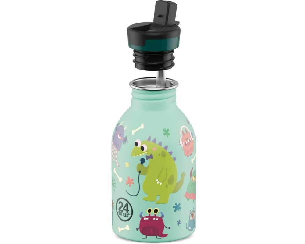 24Bottles Trinkflasche Urban 250, 250 ml, Spooky Friends