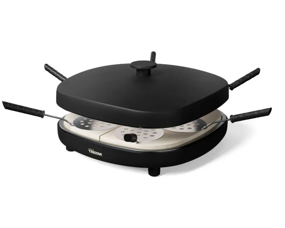 Tristar Pizza Family 6 1200 W Schwarz