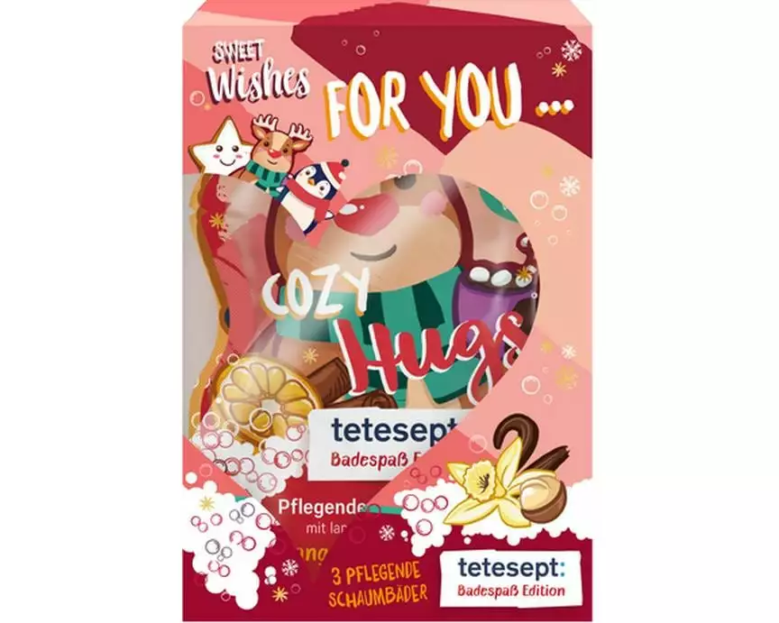 tetesept Geschenkset Schaumbäder 3 x 40 ml