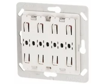 EATON xComfort 2-way pushbutton, +LED, radio, 55x55mm