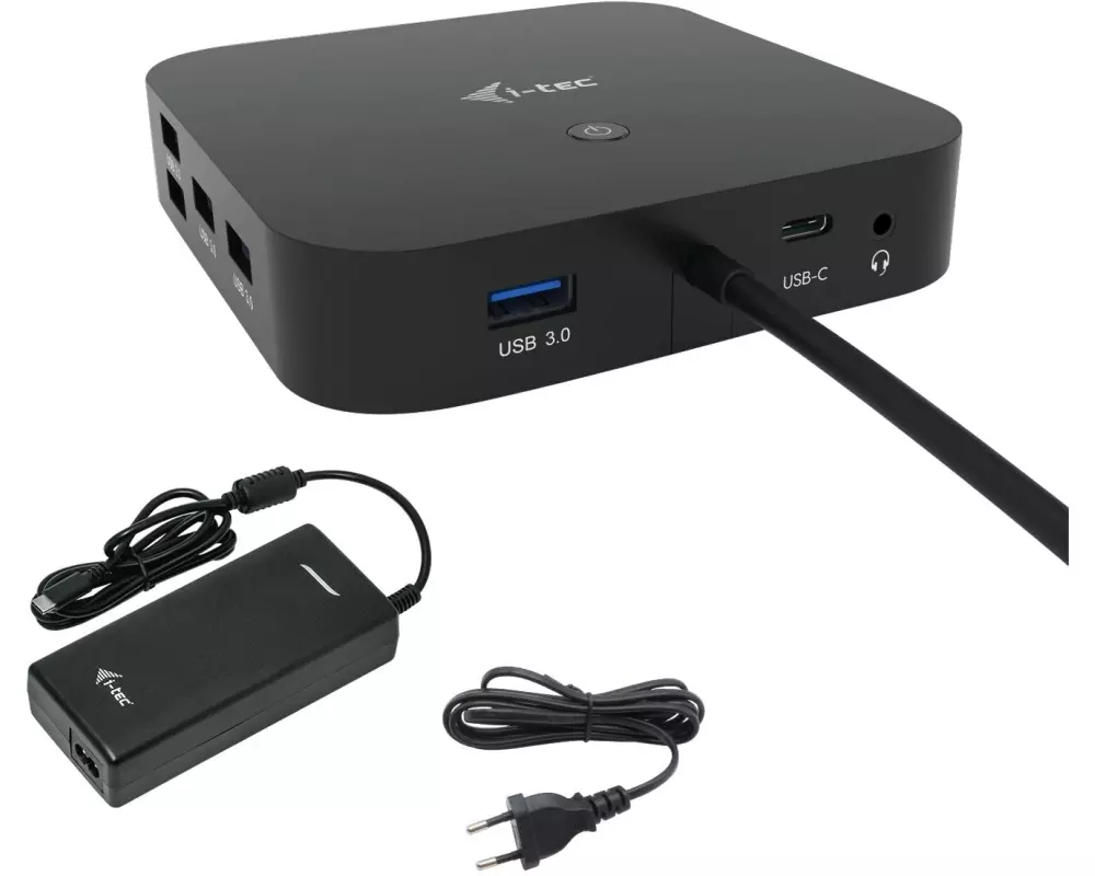 i-tec Dockingstation USB-C HDMI DP Dual PD 100W + UC 112 W