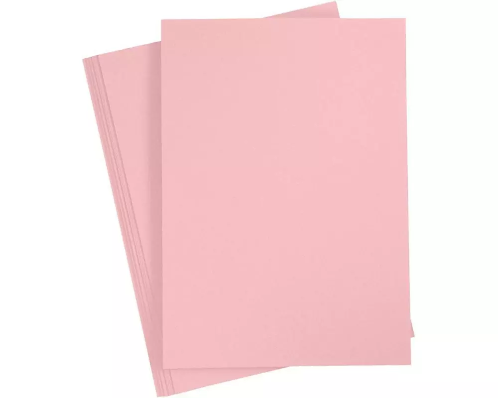 Creativ Company Fotokarton A4, 10 Blatt, Rosa