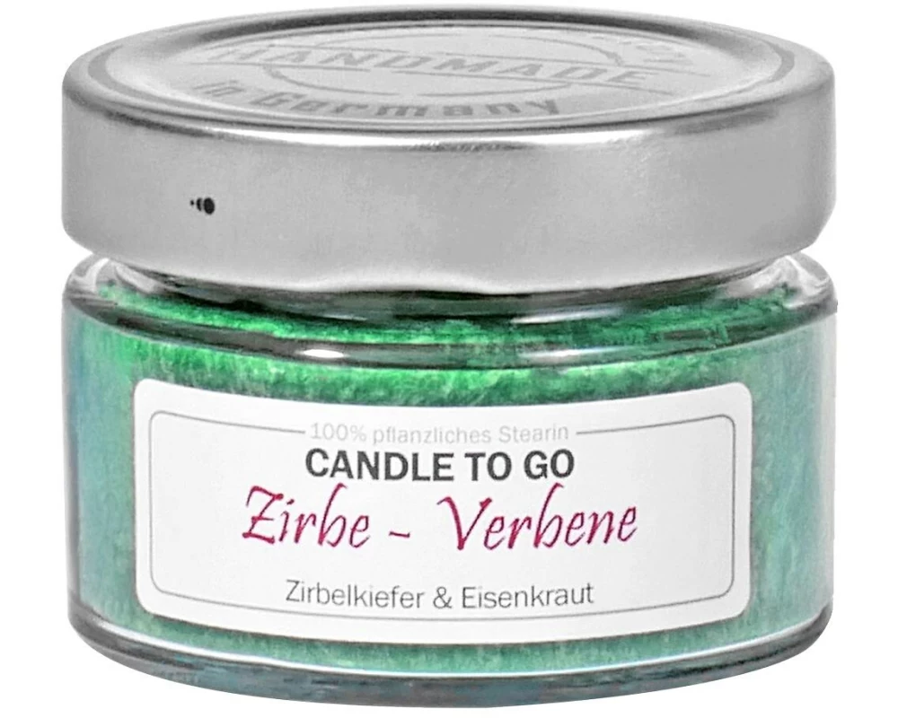 Candle Factory Duftkerze Candle to go Zirbe-Verbene