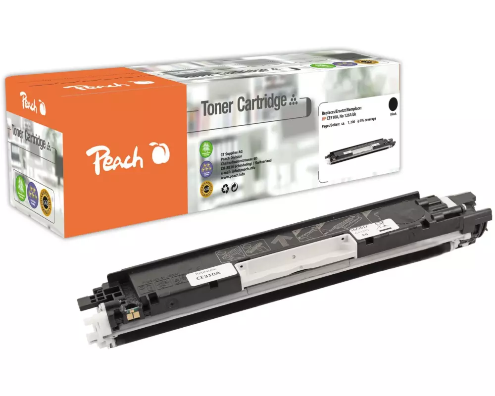 Peach Toner HP Nr. 126A (CE310A) Black